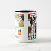 WINSTONS COTTAGE PIE  Art Muse Recipe  マグカップ (中央)