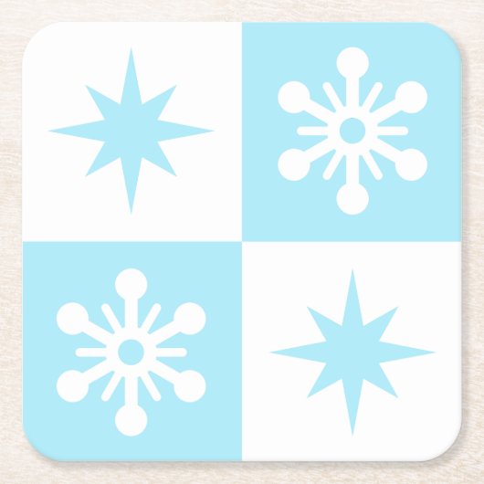 Winter  スクエアペーパーコースター (正面)