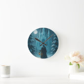 Winter ラウンド壁時計 (ホーム)