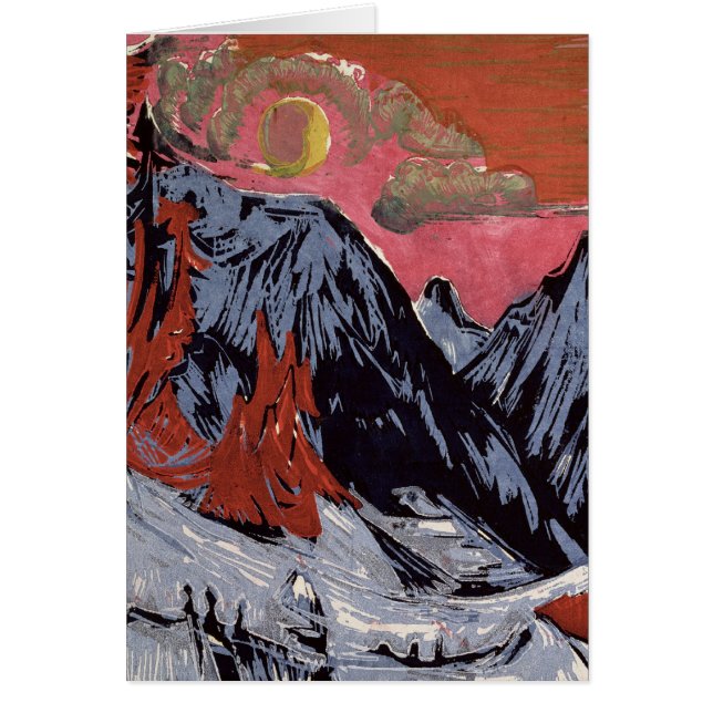 Winter 1919年の山 (正面)