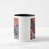 Winter 1919年の山 マグカップ (中央)