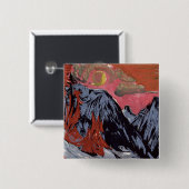 Winter 1919年の山 缶バッジ (正面&裏面)