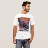 Winter 1919年の山 tシャツ (正面フル)