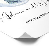 Winter advice and wishes for Newlyweds Poster ポスター (角)