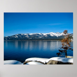 Winter Afternoon at Lake Tahoe II ポスター