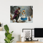 Winter Aliceマットポスター ポスター (ホームオフィス)