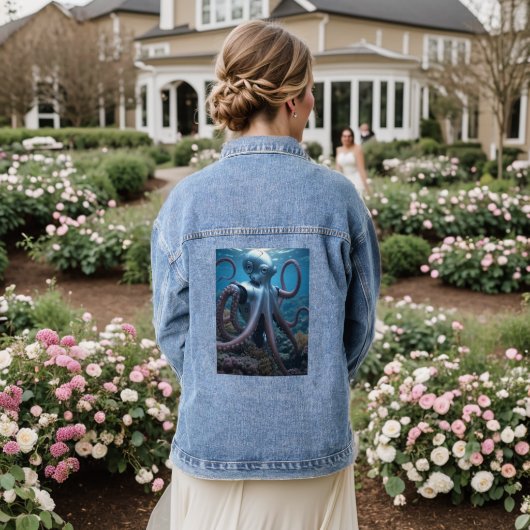 Winter Alice women denim jacket デニムジャケット (ウェディング裏面)