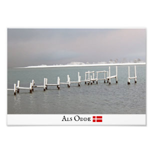 Winter Als Odde/Denmarkフォトプリント! フォトプリント