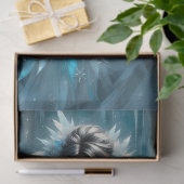 Winter Angel Fairy Ice Kingdom Fantasy Decoupage  薄葉紙 (ギフト)