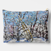 Winter Apple Pruning  / Artist Larry Lerew アクセサリーポーチ (裏面)