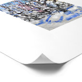 Winter Apple Pruning  / Artist Larry Lerew ポスター (角)