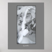 Winter Architecture Poster by gretchen ポスター (正面)