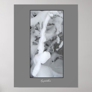 Winter Architecture Poster by gretchen ポスター