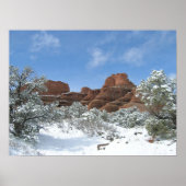 Winter at Arches ポスター (正面)