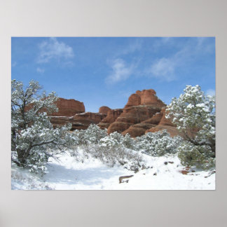 Winter at Arches ポスター