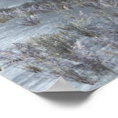 Winter at the Lake Poster ポスター (角)