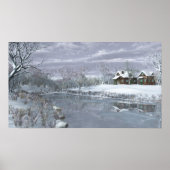 Winter at the Lake Poster ポスター (正面)