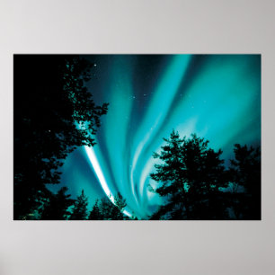 WINTER AURORA (プリント品質) 46X31 ポスター