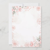 Winter Baby Is Brewing Baby Shower Invitation 招待状 (裏面)