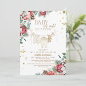 Winter Baby it's Cold Outside Christmas Shower 招待状 (スタンド正面)