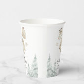 Winter Baby Shower It's Cold Outside Unisex Snow 紙コップ (右)