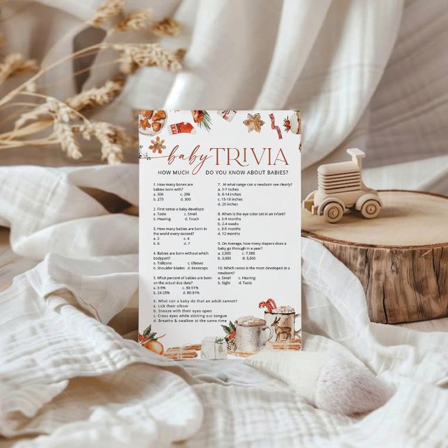 Winter Baby Trivia Game (クリエイターアップロード済み)