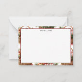 Winter Basket Photo Note Card ノートカード (正面)