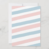 Winter Bear Genderが雪片Invを明らかにする 招待状 (裏面)