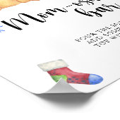 Winter bear \ Mom-osaバーポスター ポスター (角)