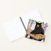 Winter Bear with Cookies Sketch Book ノートブック (内部)