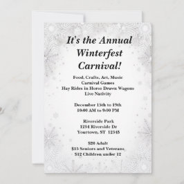 Winter Beauty Christmas Party 招待状