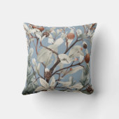 Winter Berries on Branches クッション (裏面)