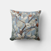 Winter Berries on Branches クッション (正面)