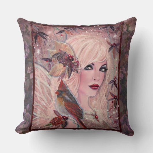 Winter Berry fairy クッション (正面)