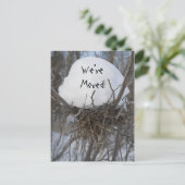 Winter Bird Nest Change of Address発表 案内ポストカード (スタンド正面)