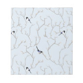 Winter BIrds ノートパッド (正面)