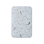 Winter BIrds バスマット (正面縦)