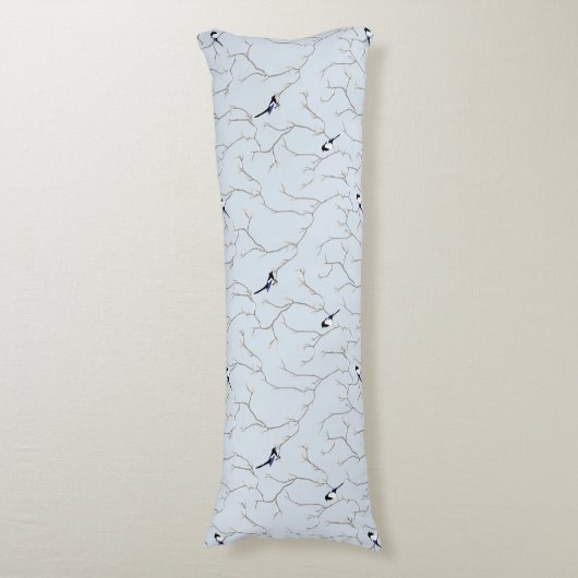 Winter BIrds ボディピロー (正面縦)