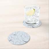 Winter BIrds ラウンドペーパーコースター (インサイチュ)