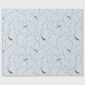 Winter BIrds ラッピングペーパー (フラット)