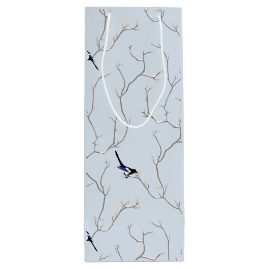 Winter Birds ワインギフトバッグ (裏面)