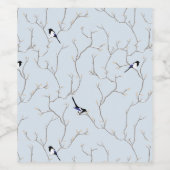 Winter BIrds ワインラベル (シングルラベル)