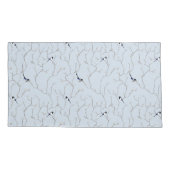 Winter Birds 枕カバー (裏面-左)