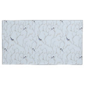 Winter Birds 枕カバー (正面)