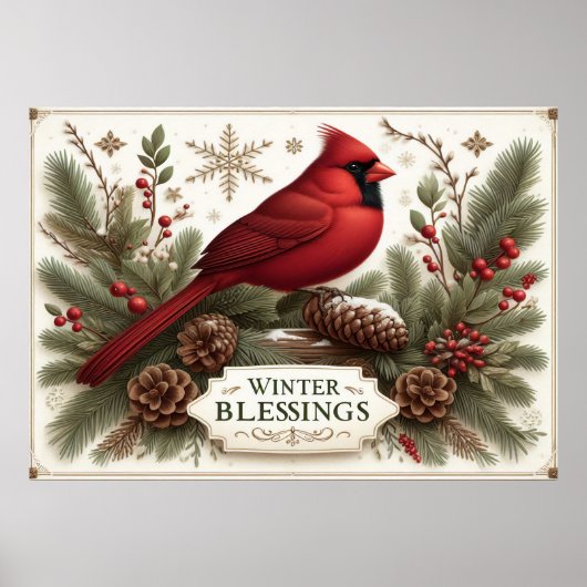 Winter Blessings Poster ポスター (正面)
