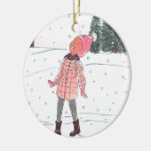 Winter  Bliss セラミックオーナメント (左)