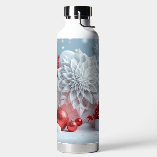 Winter Blossom Composition ウォーターボトル (左面)