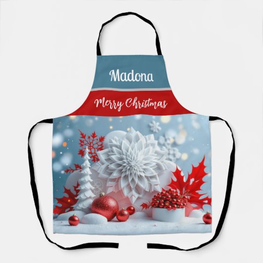 Winter Blossom Composition エプロン (正面)