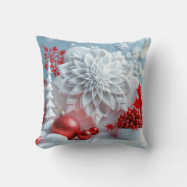 Winter Blossom Composition クッション