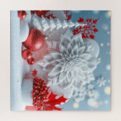 Winter Blossom Composition ジグソーパズル (横)